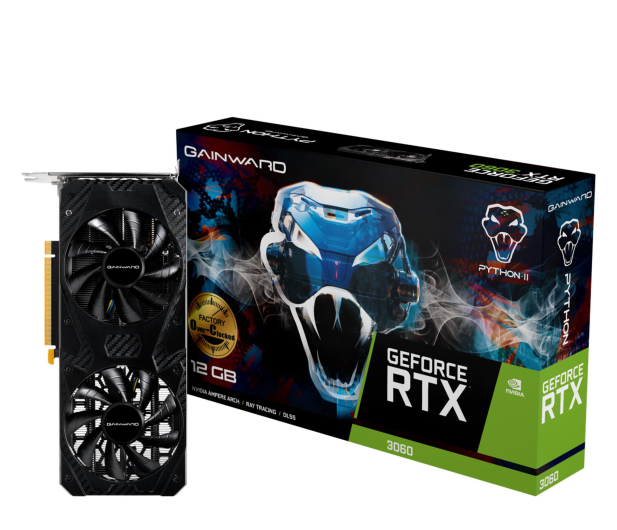 Gainward  GeForce RTX 3060 Python II OC 12GB GDDR6 - 1568486 - zdjęcie